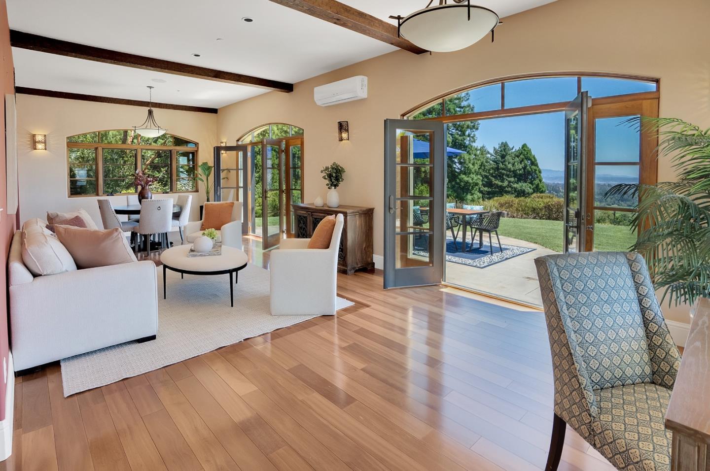 3030 Pleasant Valley Road Aptos, CA 95003 - Photo 14 of 70 a living room with furniture and a large window