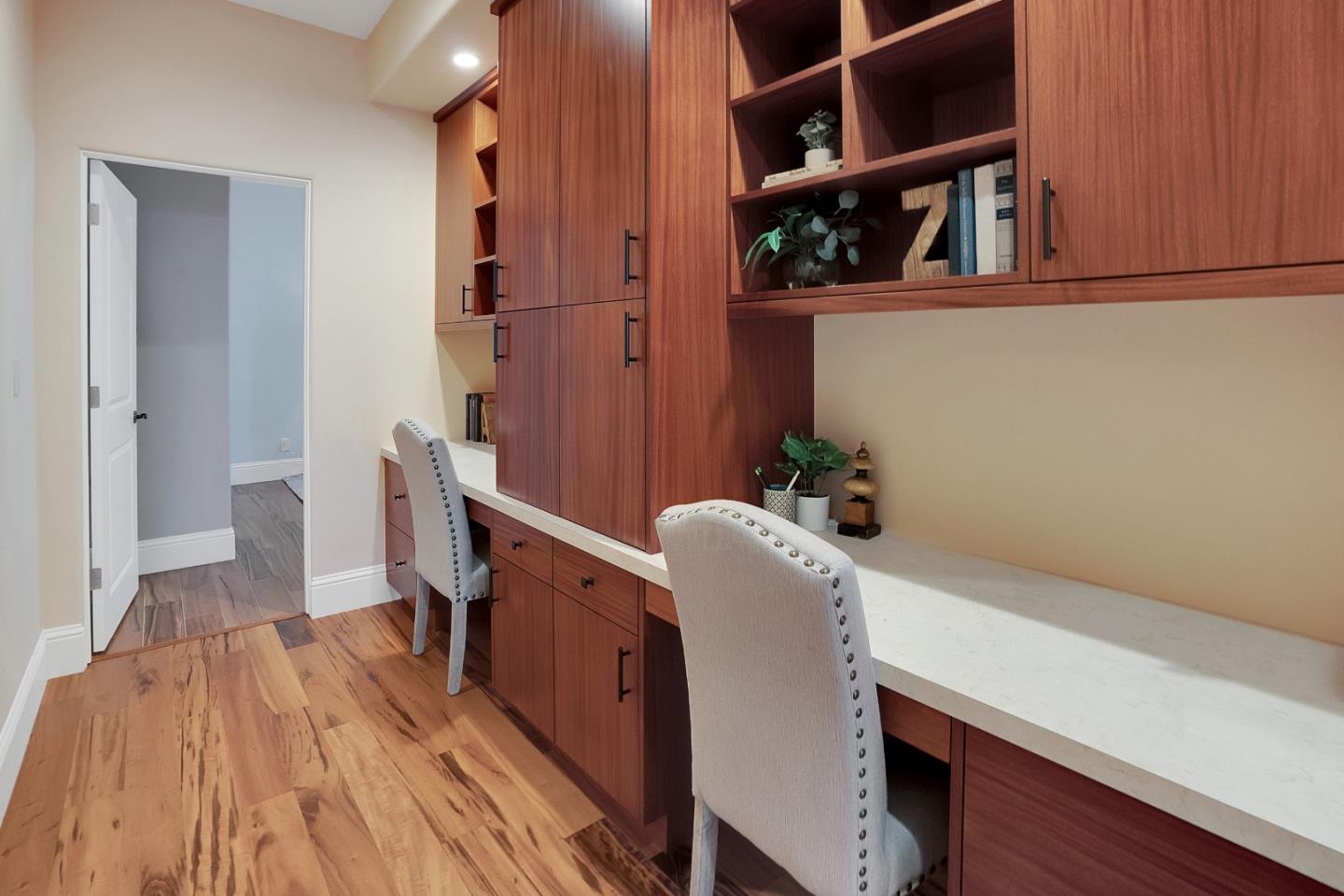 3030 Pleasant Valley Road Aptos, CA 95003 - Photo 23 of 70 a view of a workspace with furniture and wooden floor