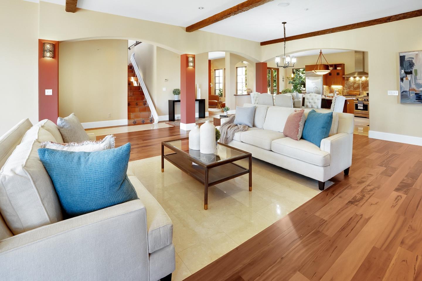 3030 Pleasant Valley Road Aptos, CA 95003 - Photo 6 of 70 a living room with furniture and a large window