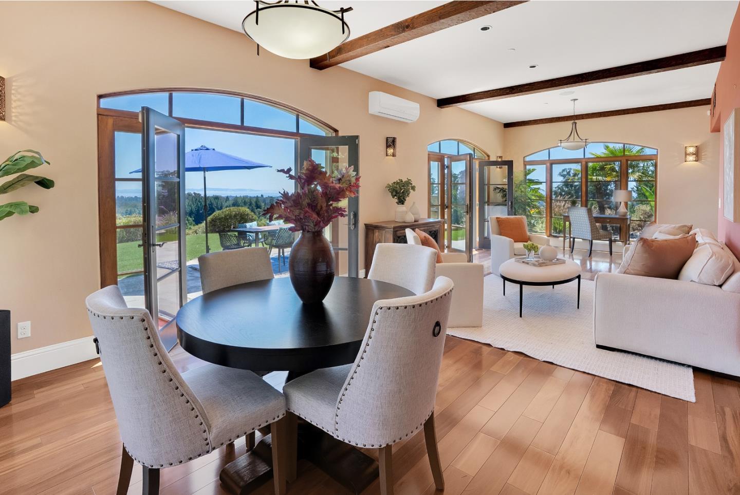 3030 Pleasant Valley Road Aptos, CA 95003 - Photo 8 of 70 a view of a dining room with furniture and wooden floor