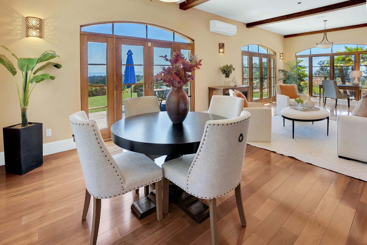 3030 Pleasant Valley Road Aptos, CA 95003 - Photo 9 of 70 a view of a dining room with furniture window and wooden floor