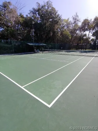 a view of a tennis court