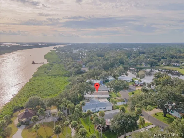 a view of city and mountain
