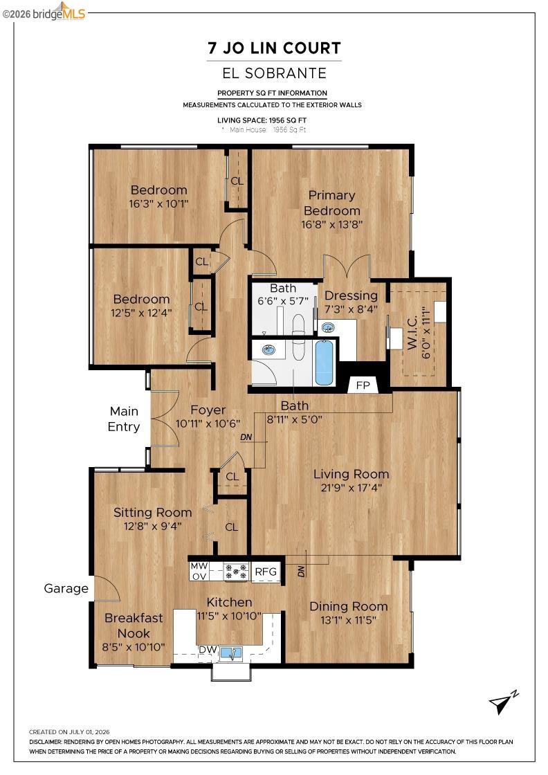 7 Jo Lin Court El Sobrante, CA 94803 - Photo 98 of 99 Floor plan