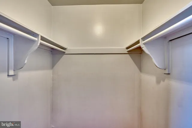 a view of walk in closet