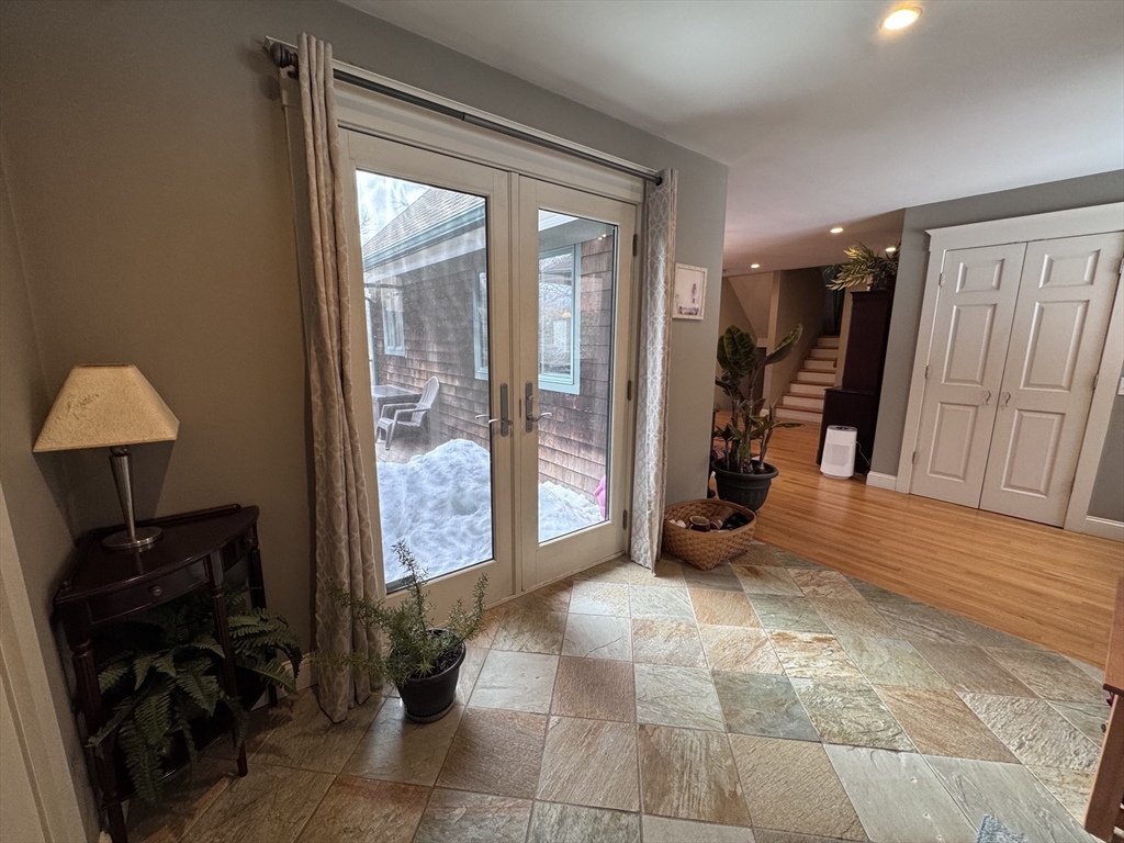 127 Preservation Way Tiverton, RI 02878 - Photo 16 of 41 a view of a room with gym equipment and a large window