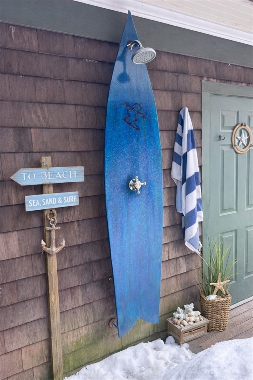 127 Preservation Way Tiverton, RI 02878 - Photo 22 of 41 a view of a wooden door