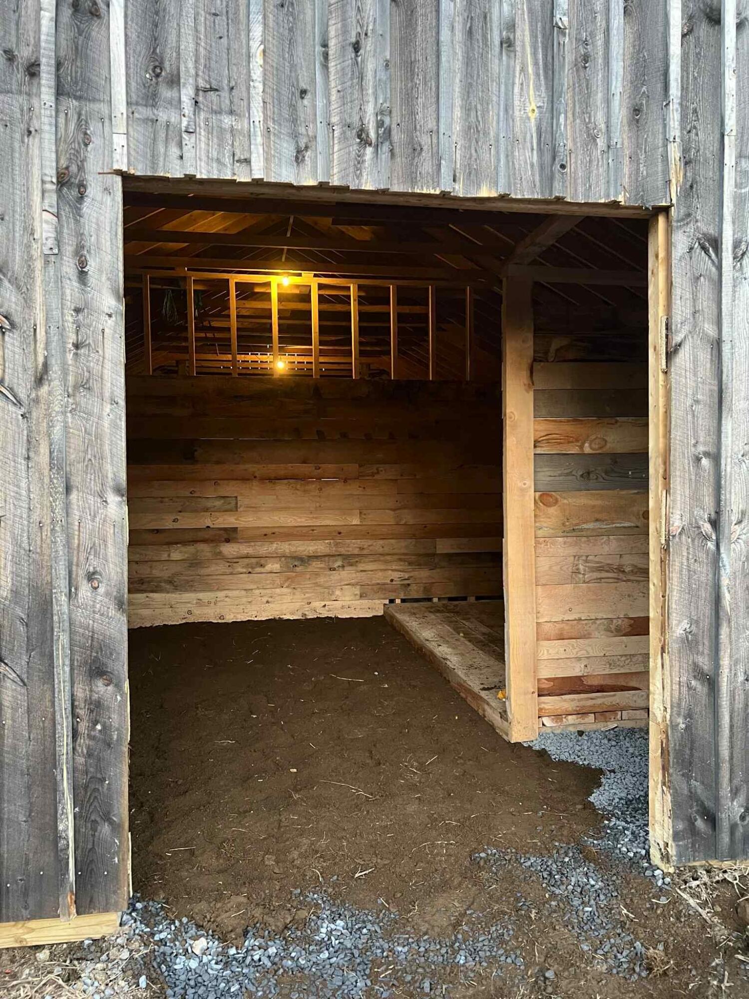 24 Fickett Lane Solon, ME 04979 - Photo 37 of 46 24 Fickett Horse Stall Entrance
