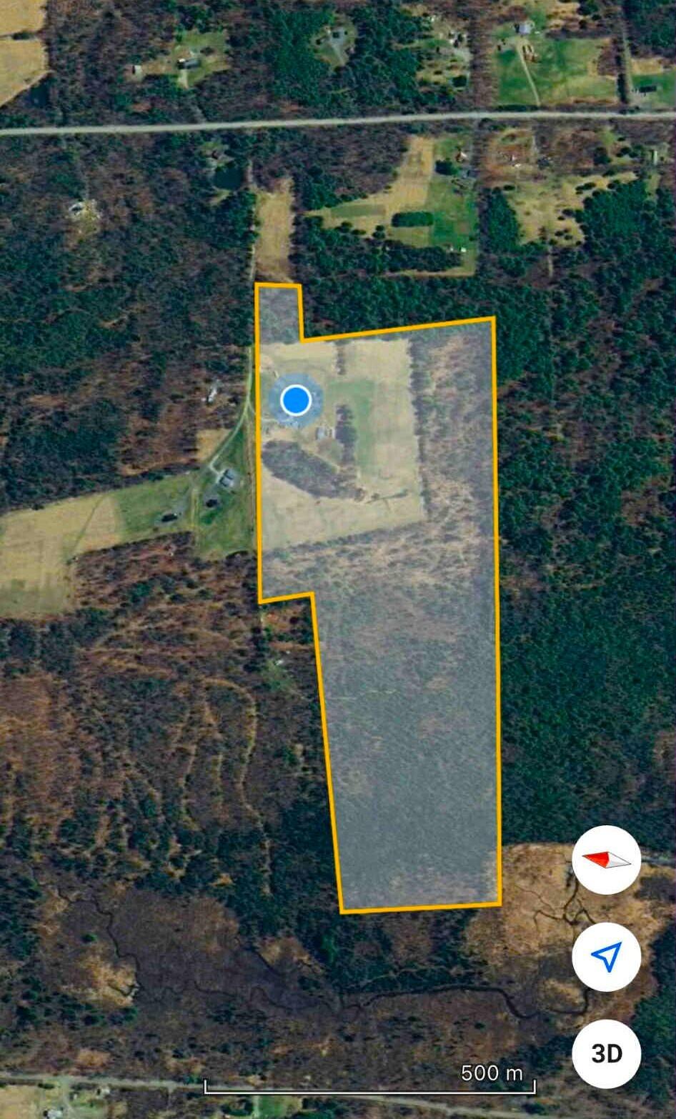 24 Fickett Lane Solon, ME 04979 - Photo 46 of 46 24 Fickett Google Aerial Photo