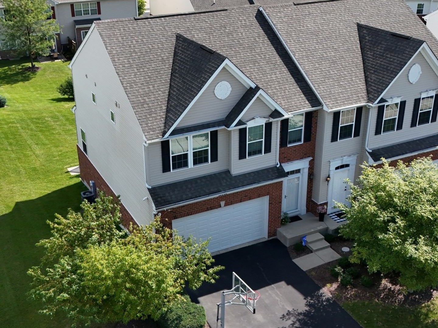 12903 Cypress Lane Plainfield, IL 60585 - Photo 2 of 30 an aerial view of a house with a yard