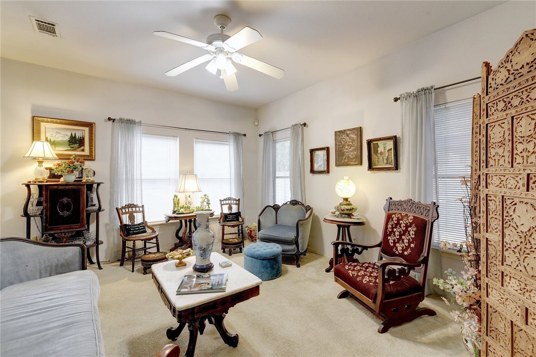 604 Fletcher Street Austin, TX 78704 - Photo 17 of 35 a living room with furniture and wooden floor