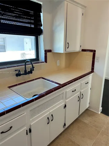 a view of counter top space