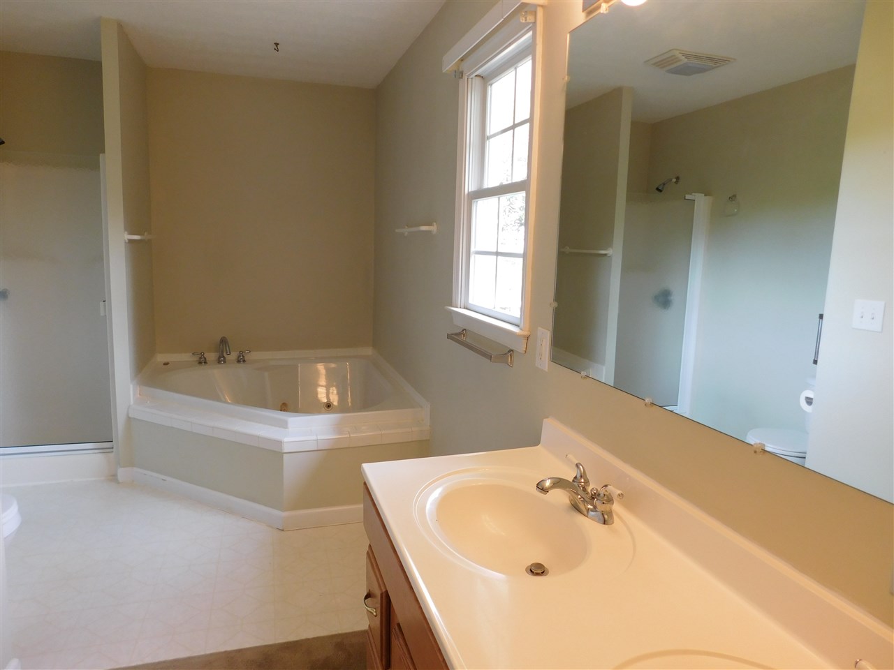 154 Raintree Road Verona, VA 24482 - Photo 24 of 49 a white bath tub sitting in a bathroom next to a window