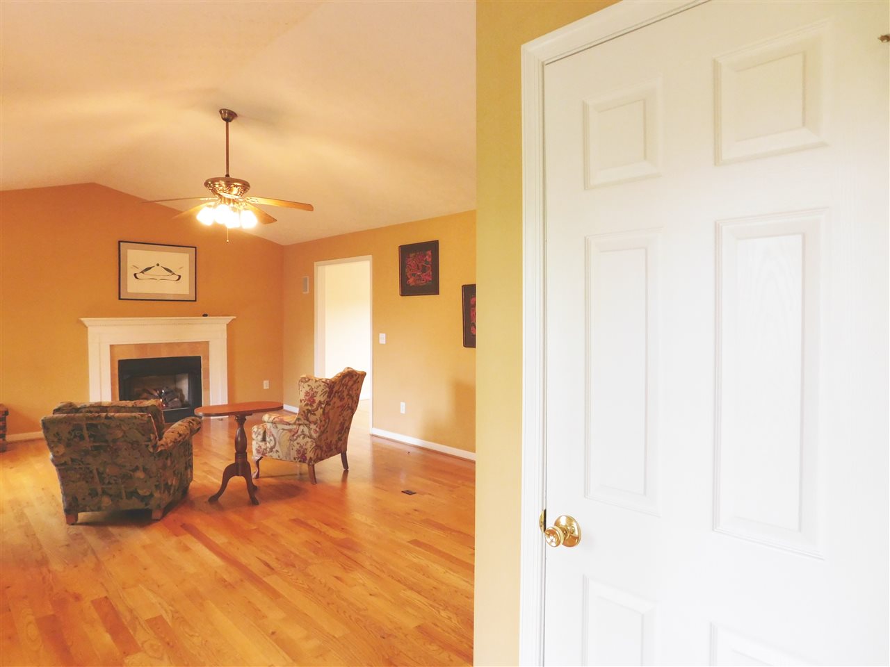 154 Raintree Road Verona, VA 24482 - Photo 4 of 49 a living room with furniture and a fireplace