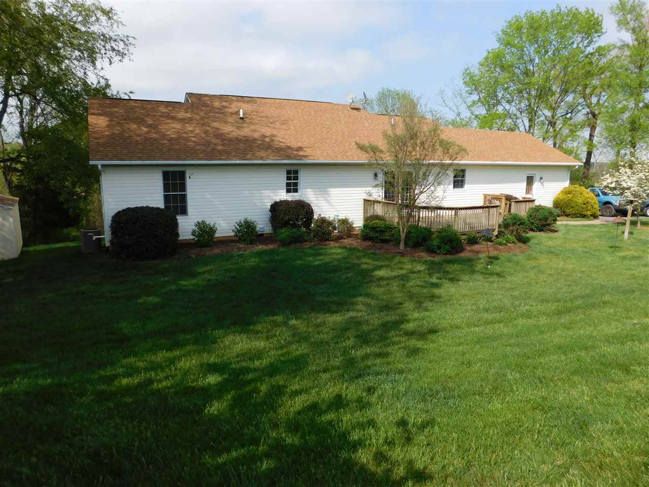 154 Raintree Road Verona, VA 24482 - Photo 49 of 49 a front view of house with yard and green space
