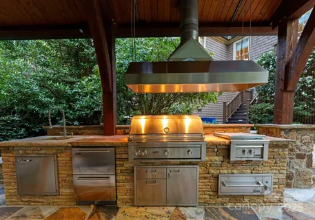 a view of a house with a swimming pool