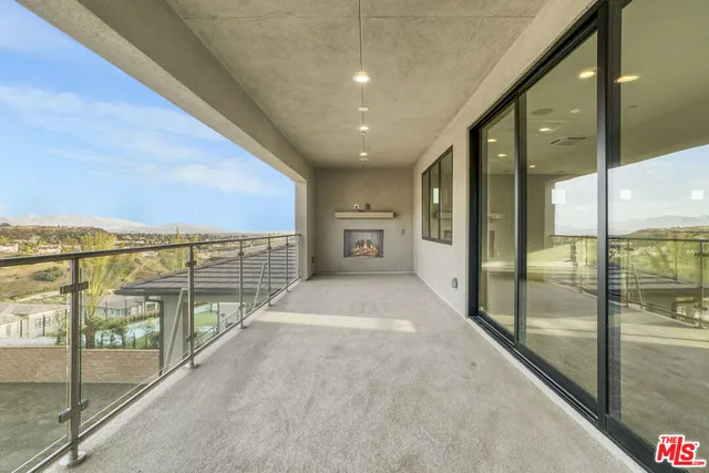 a view of an entryway of a house