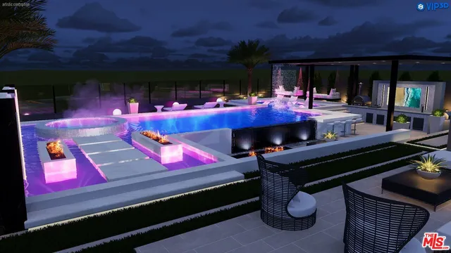 a view of a house with a patio