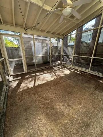 a room with gym equipment