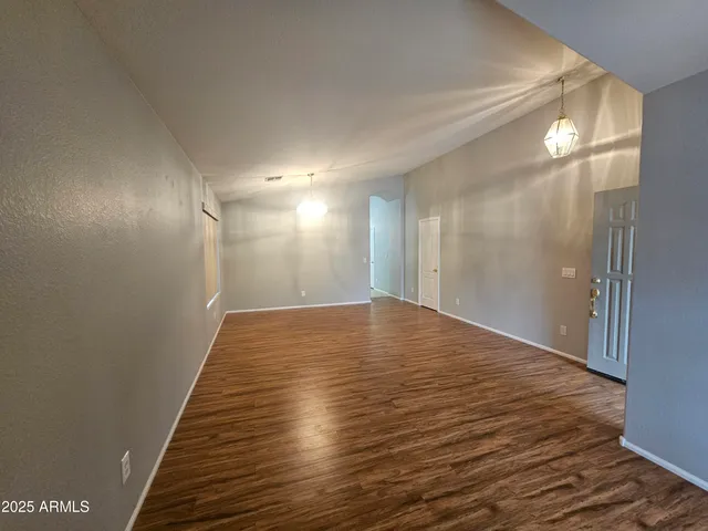 a view of empty room