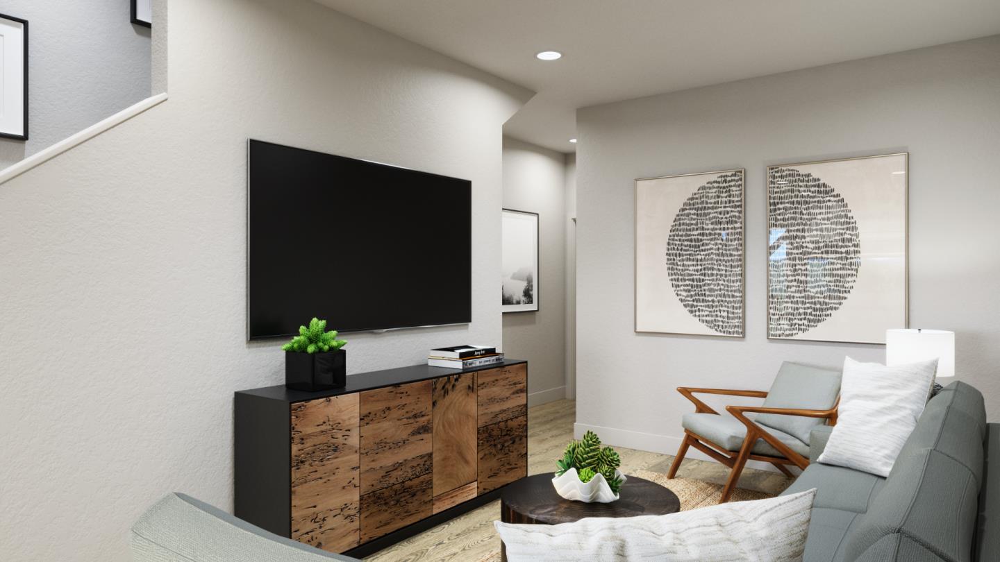 230 Oak Circle Walnut Creek, CA 94597 - Photo 5 of 22 a living room with furniture and a flat screen tv