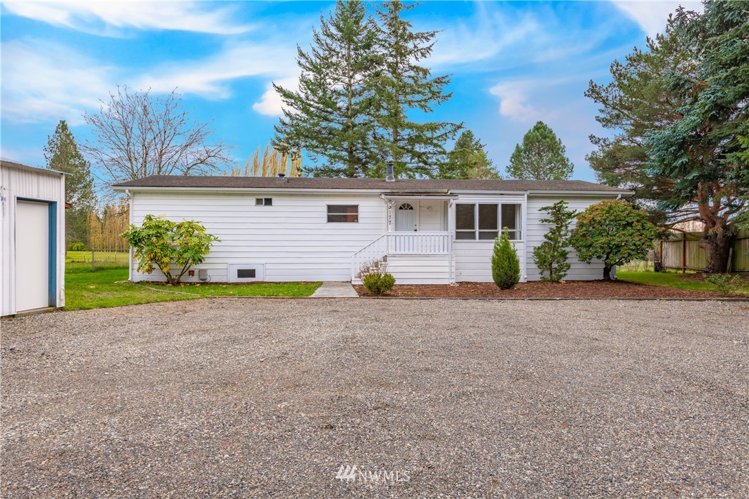 3177 Creasey Road Custer, WA 98240 - Photo 2 of 38 a view of a house with backyard and a tree