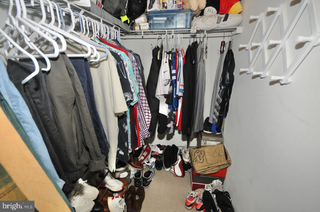 349 Huntington Drive Delran, NJ 08075 - Photo 23 of 68 a view of walk in closet with clothes
