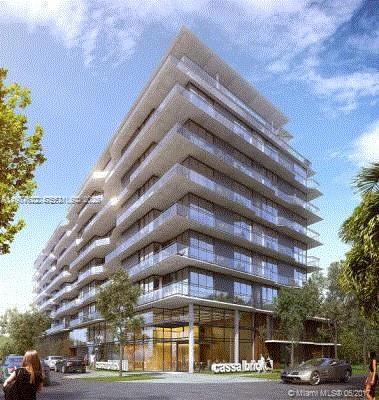 a front view of a building