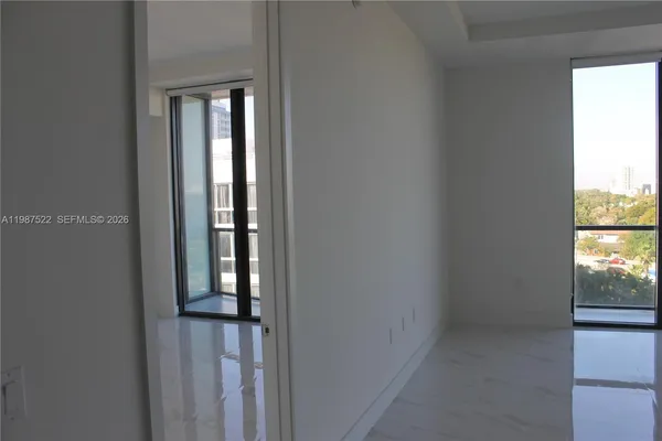 a view of front door