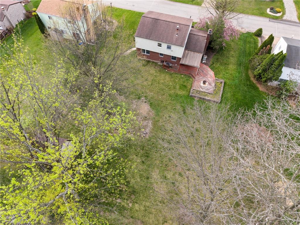 201 Cameron Drive Irwin, PA 15642 - Photo 27 of 30 an aerial view of a house with garden space and street view