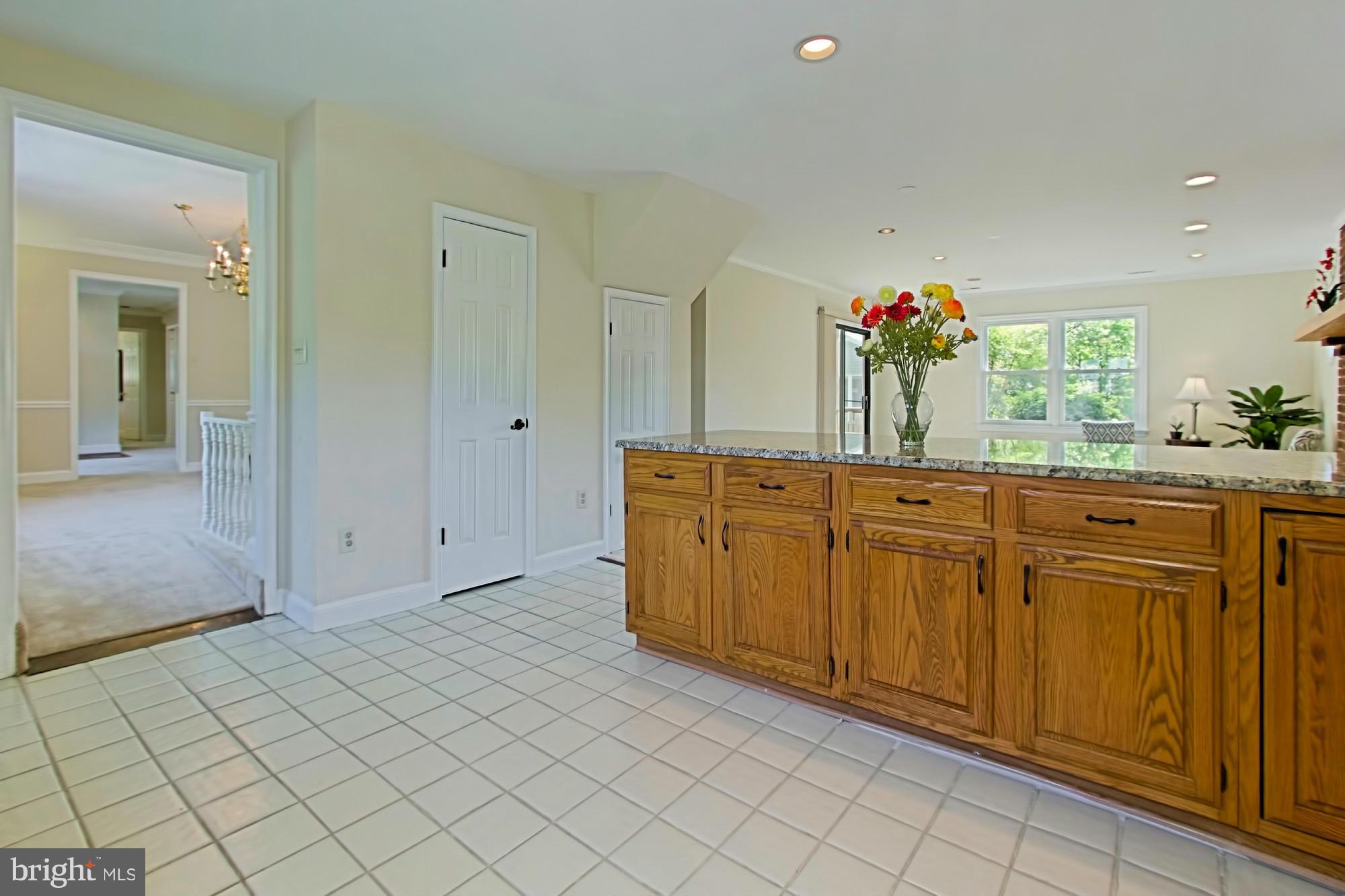 5210 Garner Street Springfield, VA 22151 - Photo 14 of 30 Kitchen with powder room door closed