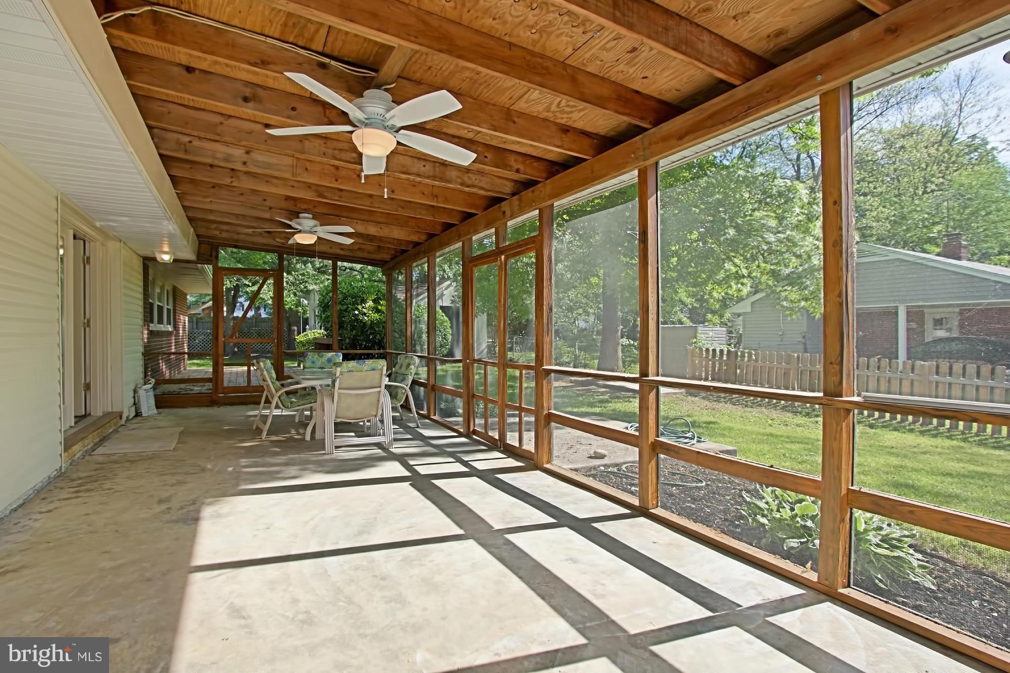 5210 Garner Street Springfield, VA 22151 - Photo 16 of 30 29 x 12 screened porch off family room
