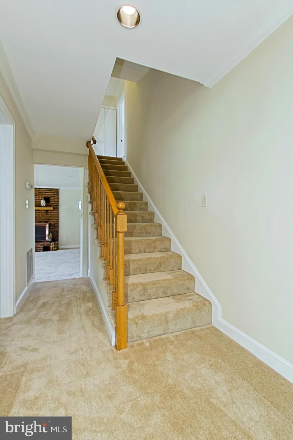 5210 Garner Street Springfield, VA 22151 - Photo 23 of 30 Stairs to upper level bedroom