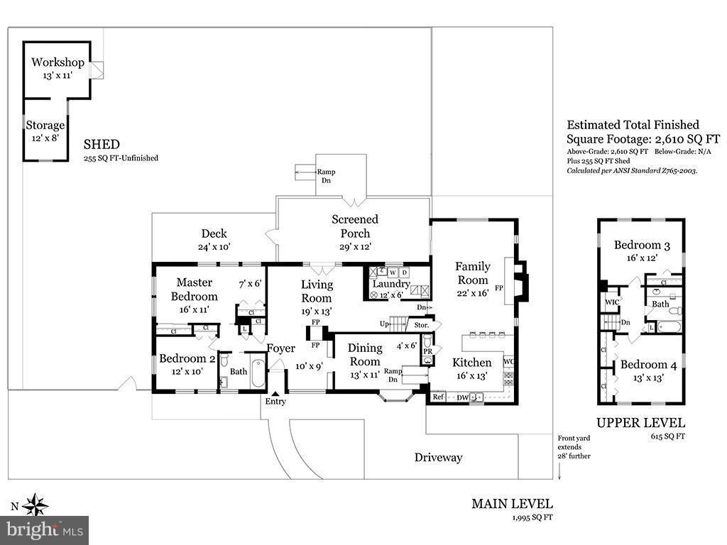 5210 Garner Street Springfield, VA 22151 - Photo 30 of 30 Floor plan