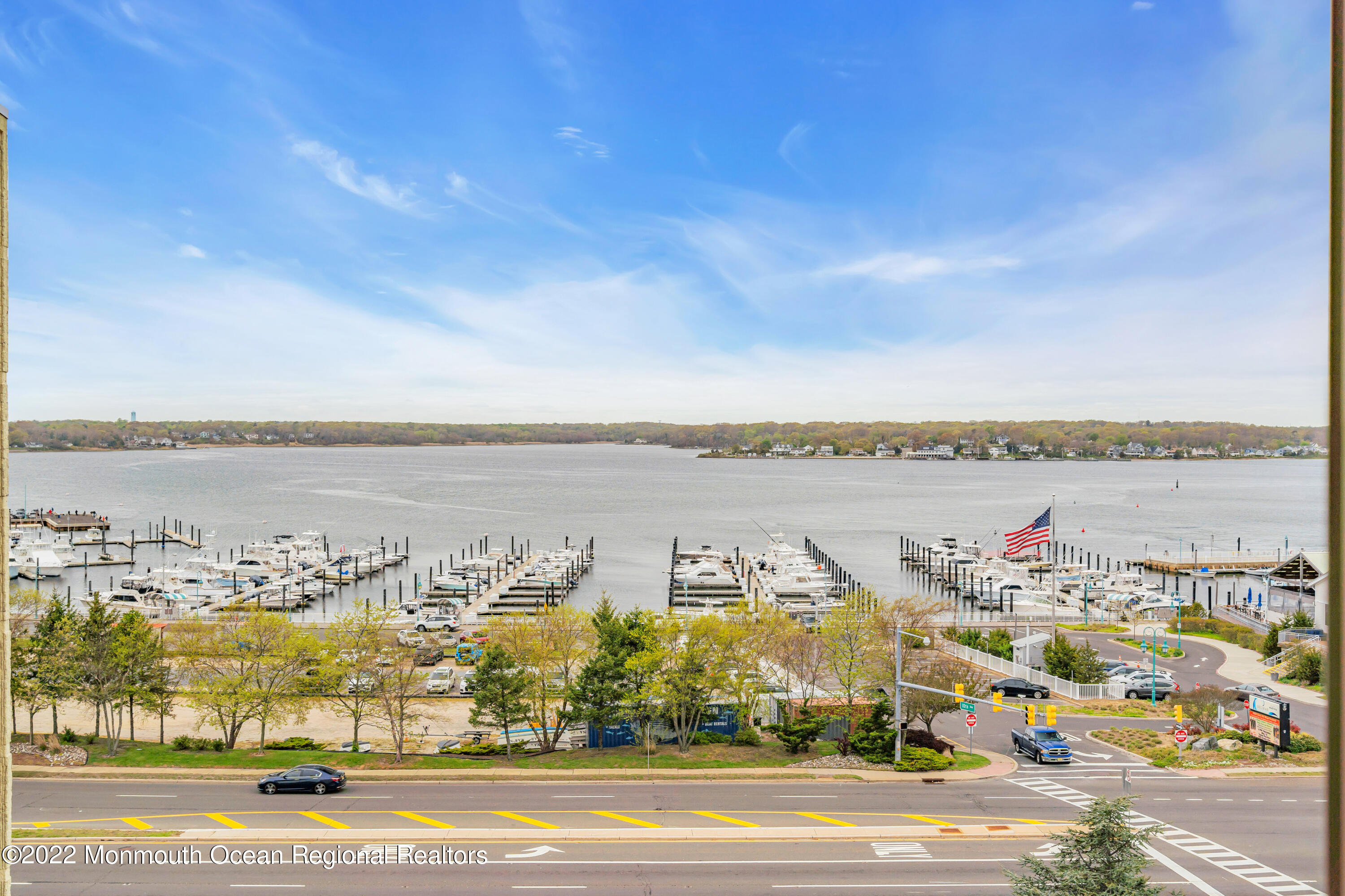 1000 River Road, Unit 7B Belmar, NJ 07719 - Photo 26 of 38 a view of a city and ocean view