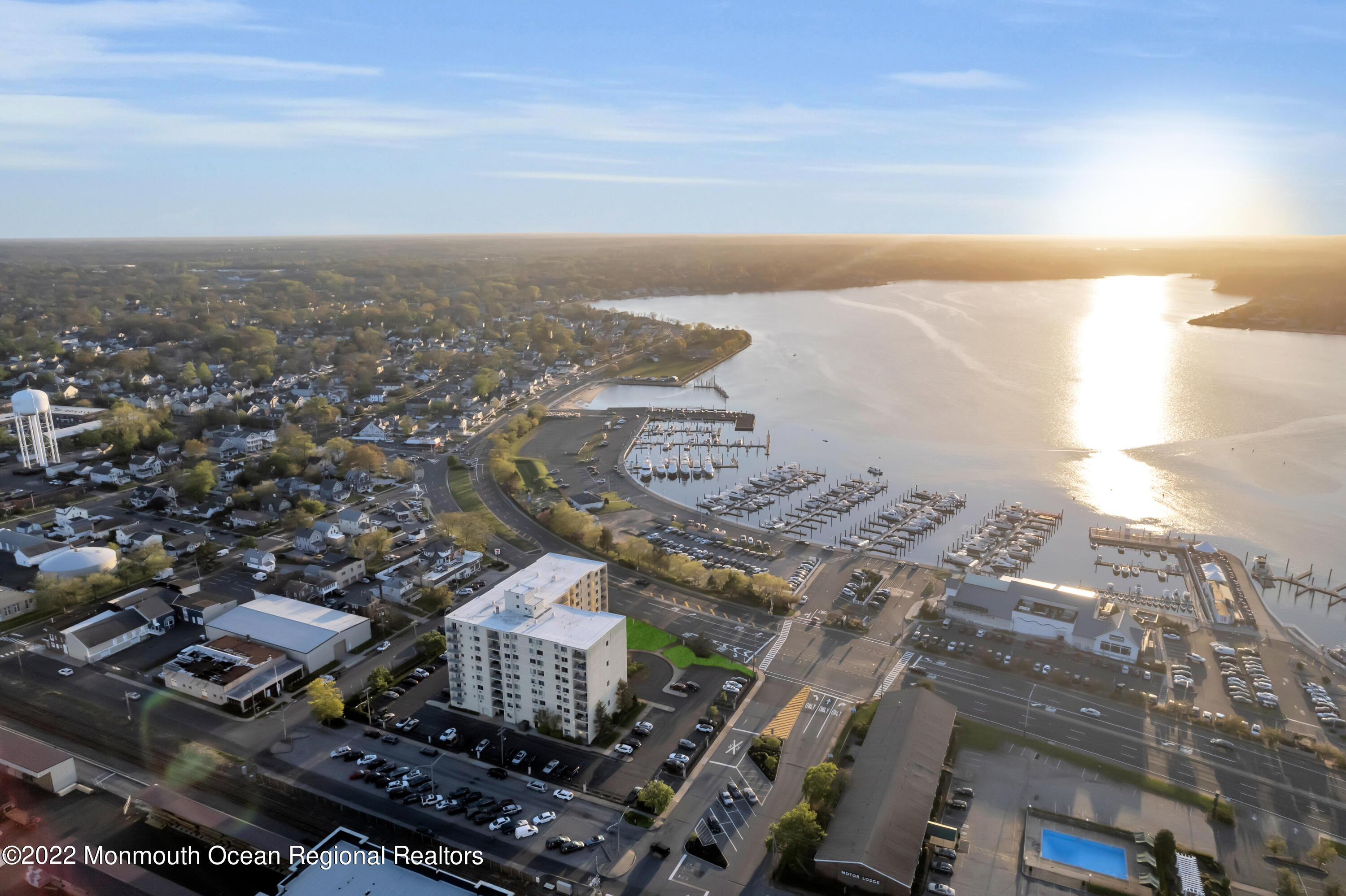 1000 River Road, Unit 7B Belmar, NJ 07719 - Photo 27 of 38 an aerial view of a city