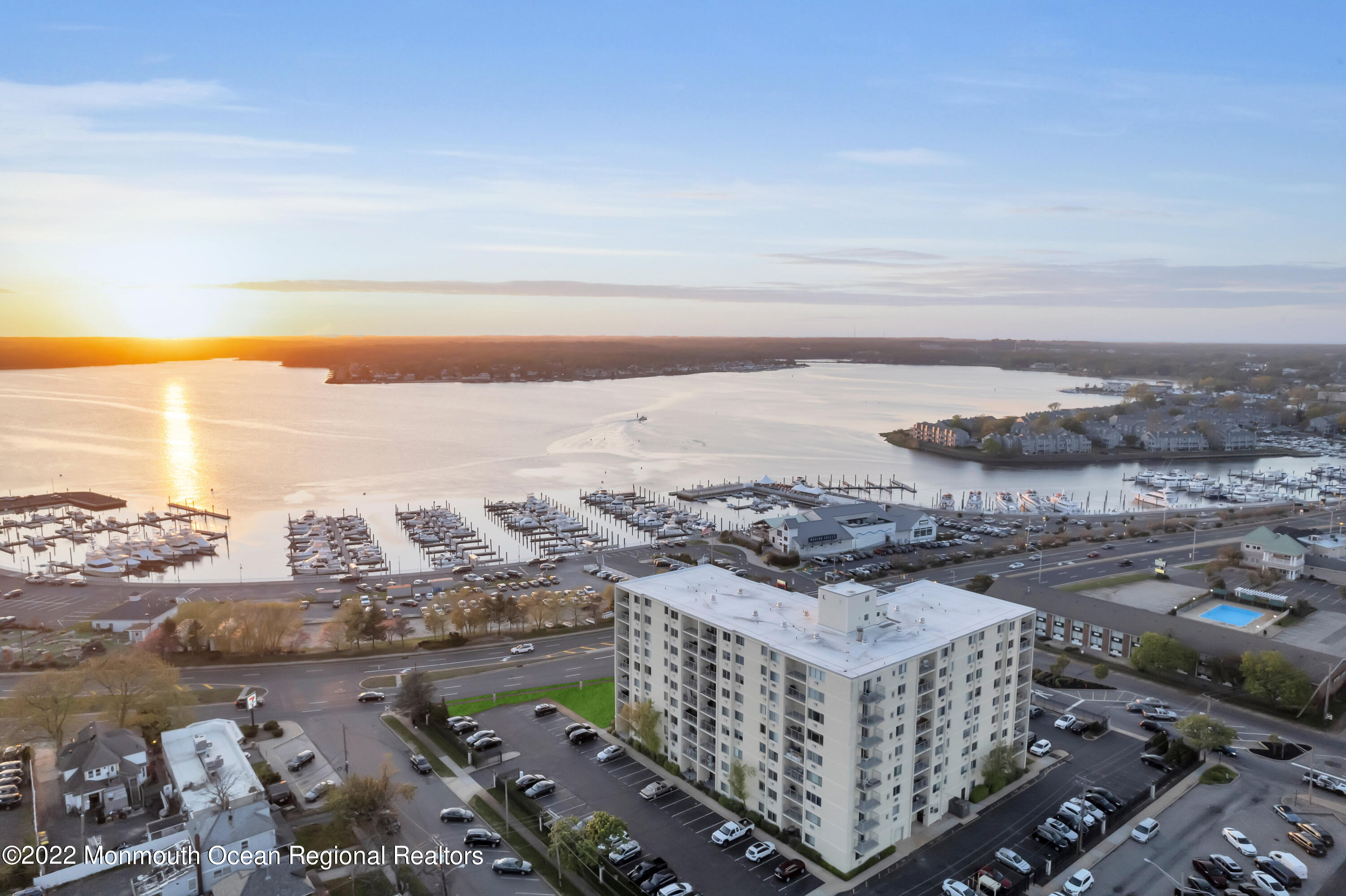 1000 River Road, Unit 7B Belmar, NJ 07719 - Photo 29 of 38 a view of city and ocean