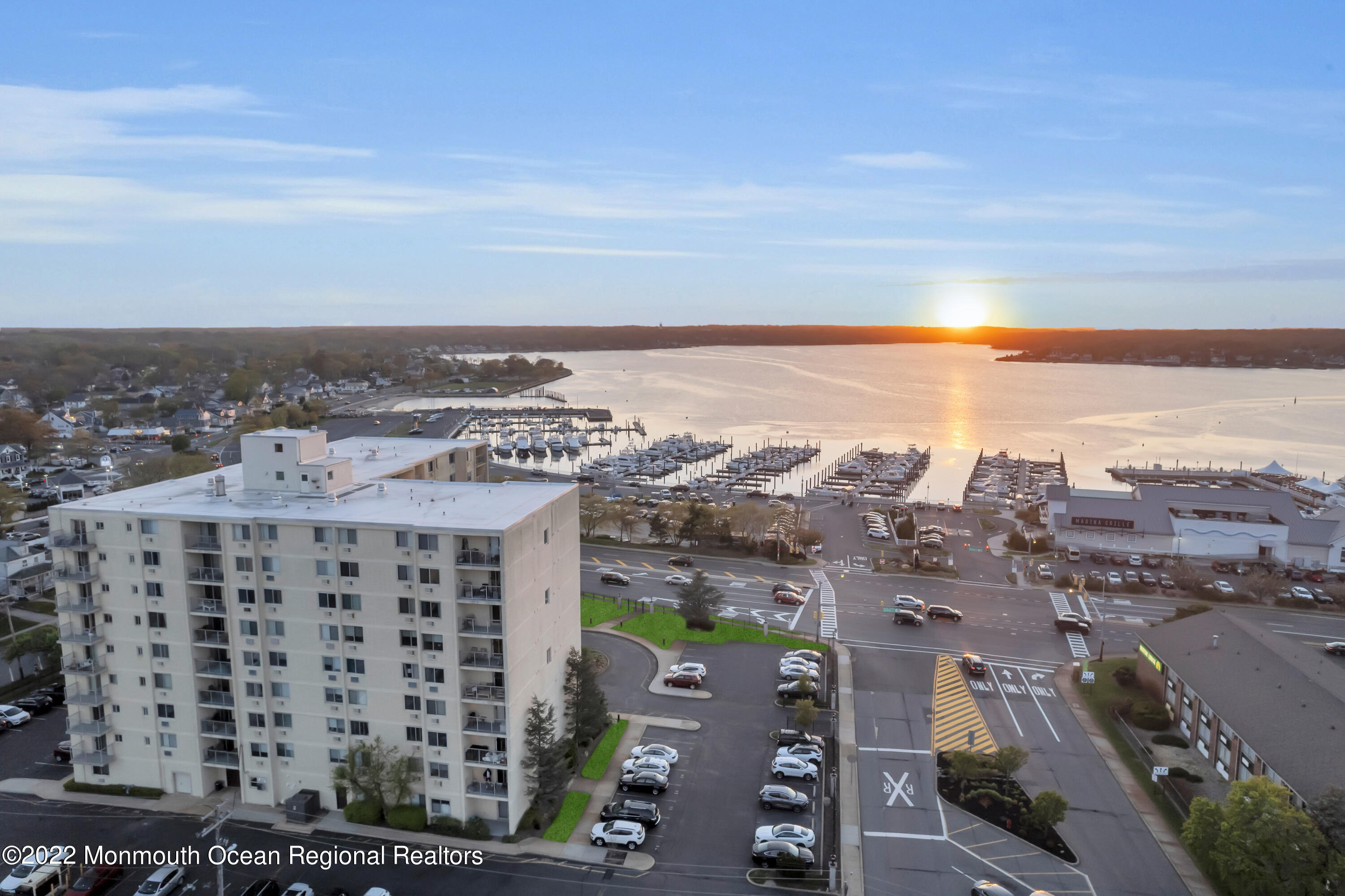 1000 River Road, Unit 7B Belmar, NJ 07719 - Photo 33 of 38 a view of a city with tall buildings