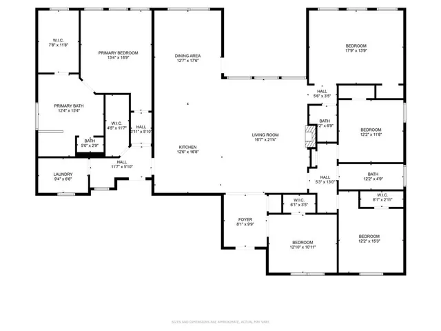 a view of a large garden