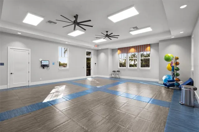 a view of a lake with a house