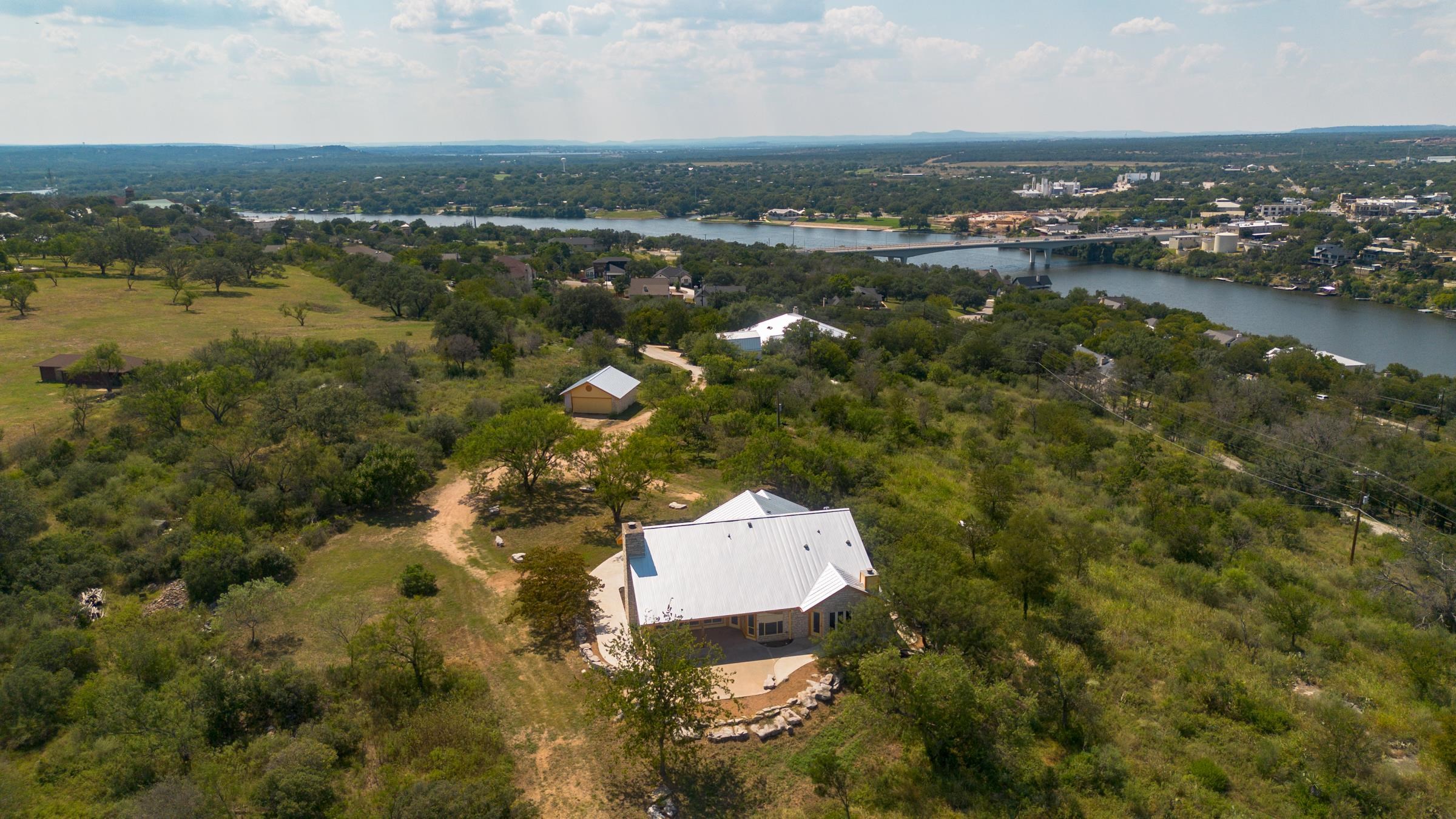 95 Gateway North Marble Falls, TX 78654 - Photo 26 of 30 an aerial view of residential building with outdoor space