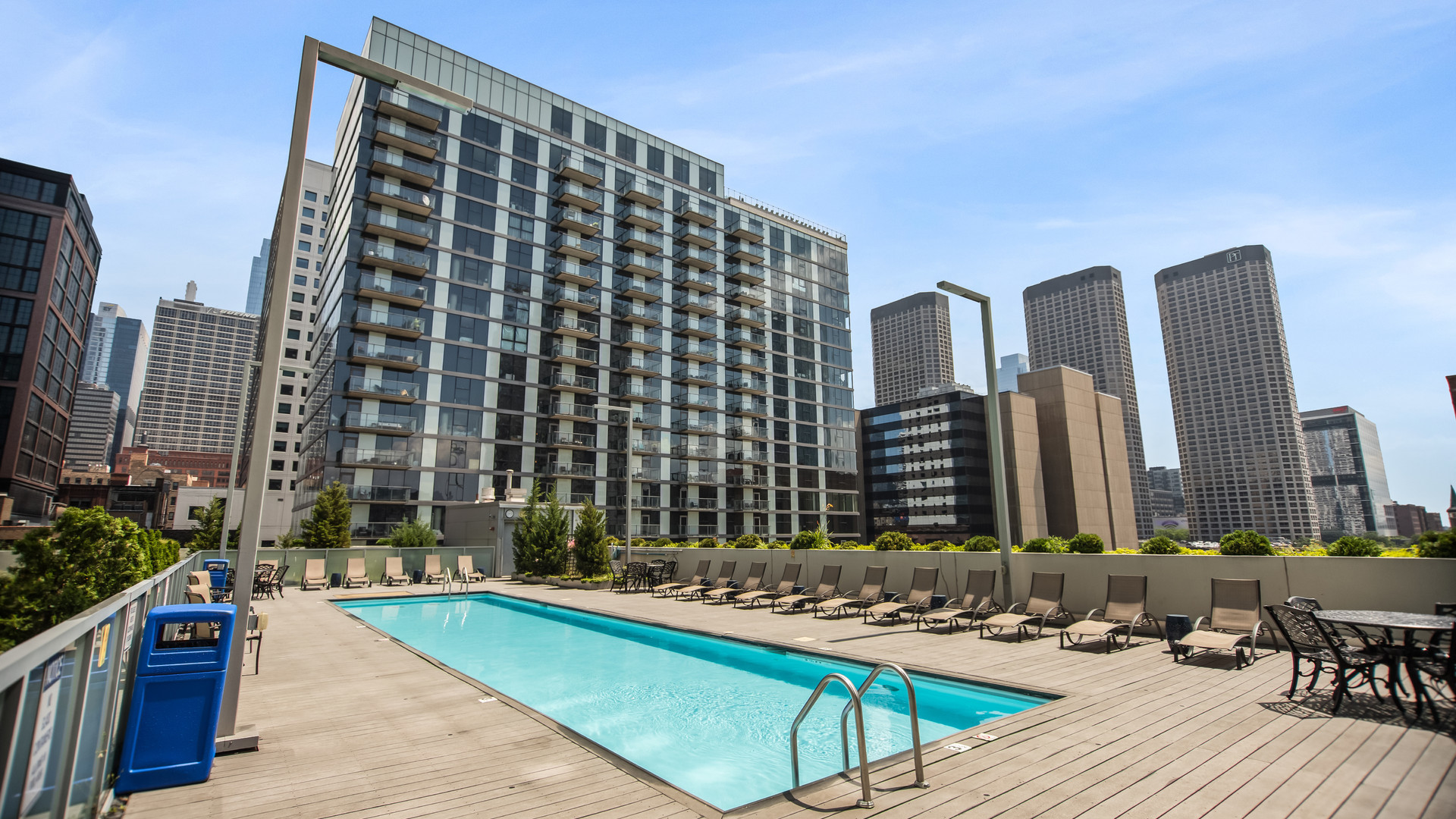 659 West Randolph Street, Unit 510 Chicago, IL 60661 - Photo 8 of 10 a view of swimming pool with outdoor seating