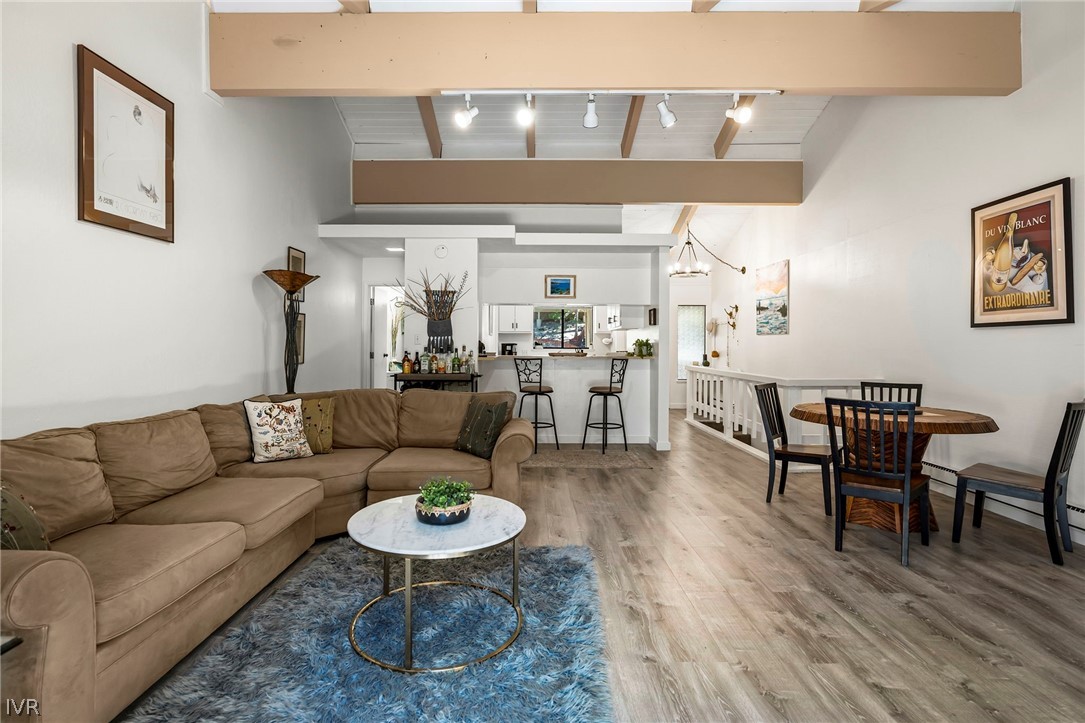 321 Ski Way, Unit 137 Incline Village, NV 89451 - Photo 3 of 21 a living room with furniture and a wooden floor