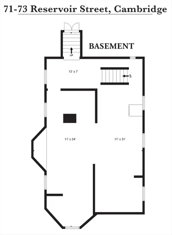 $1,695,000 | 71-73 Reservoir Street, Cambridge, MA 02138