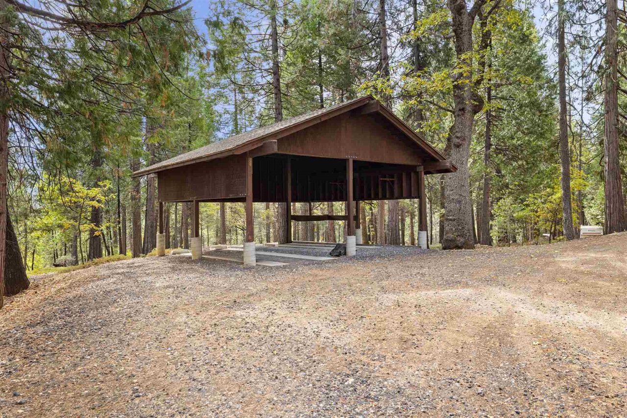 25833 Lyons Dam Road Twain Harte, CA 95383 - Photo 50 of 60 a view of a house with a yard and large tree