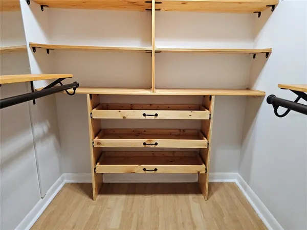 a view of closet