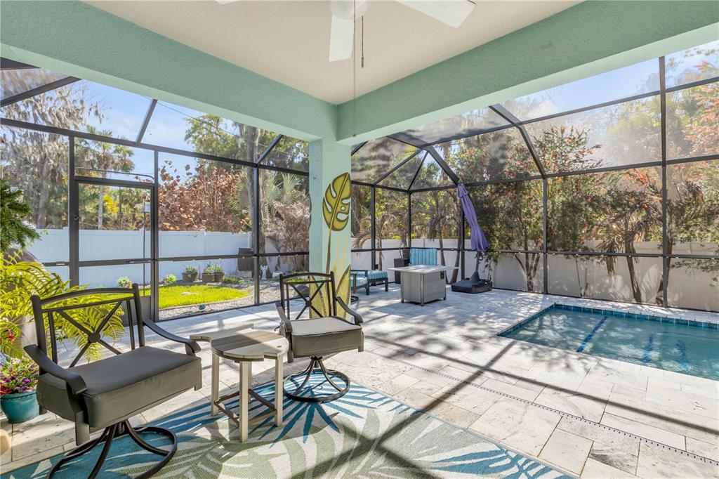 2504 Lime Tree Drive Edgewater, FL 32141 - Photo 32 of 42 a view of swimming pool with outdoor seating
