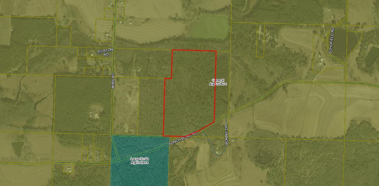 46-acres Punch Bowl Road DeFuniak Springs, FL 32433 - Photo 9 of 30 County Zoning Map