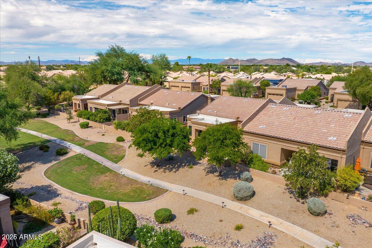9013 West Marco Polo Road Peoria, AZ 85382 - Photo 25 of 30 an aerial view of residential houses with outdoor space
