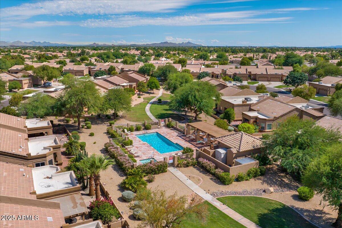 9013 West Marco Polo Road Peoria, AZ 85382 - Photo 27 of 30 an aerial view of residential houses with outdoor space